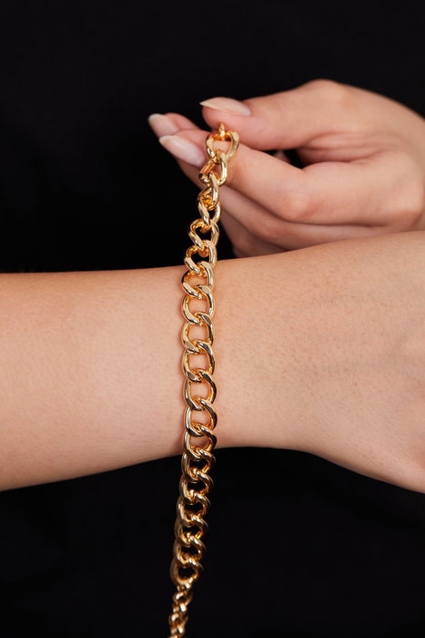 Heliophilia Silver Pulsera de Metal Dorada CBL9939A Heliophilia Silver Pulsera de Metal Dorada CBL9939A